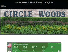 Tablet Screenshot of circlewoods.org